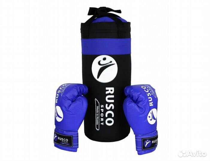 Набор для бокса детский новый (иск.кожа) 4/6 унций