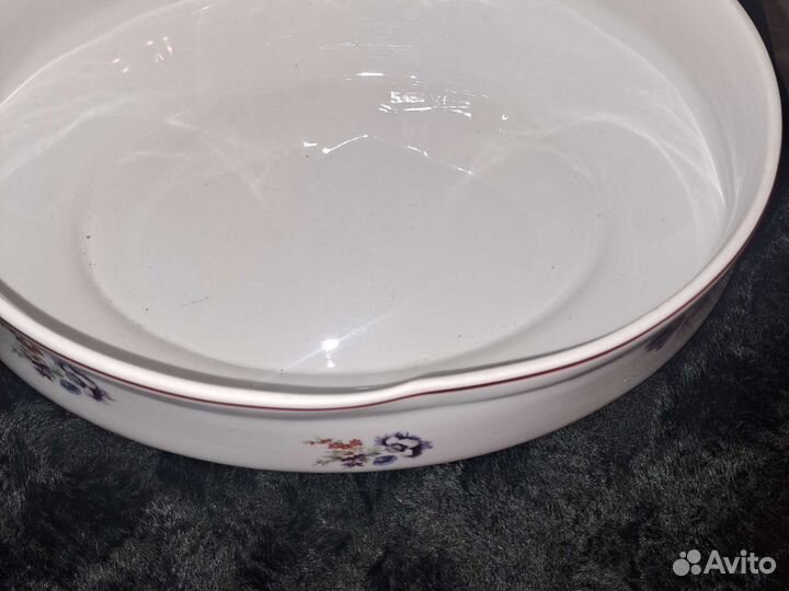 Салатник фарфор Дулево