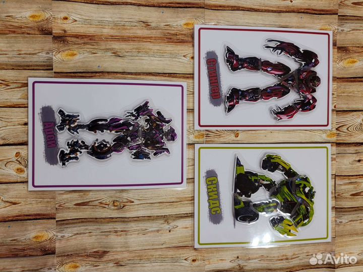 Игрушки. Пазлы трансформеры