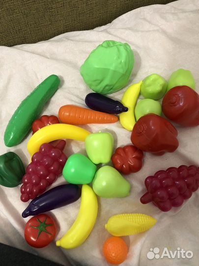 Овощи и фрукты игрушки