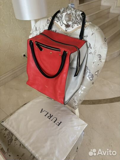 Сумка натуральная кожа Furla оригинал