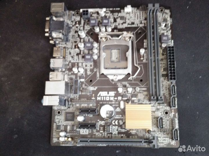 Материнская плата 1151 h110m-r ddr4