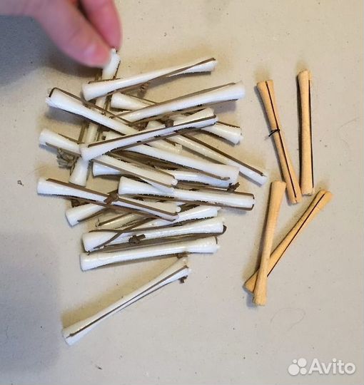 Бигуди, коклюшки СССР и современные, Косметички