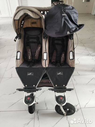 Коляска для двойни тфк 2 в1