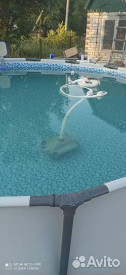 Автоматический пылесос для бассейна intex новый