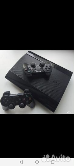 Sony PS3 super slim прошитая hen
