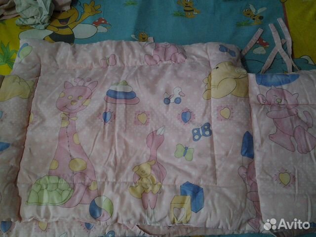 Бортик (бампер) в кроватку детскую