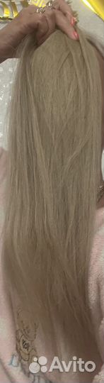 Продам натуральные волосы блонд славянку