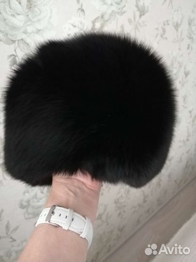 Шапка женская песец