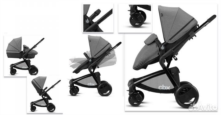 Коляска CBX Bimisi Flex Трансформ