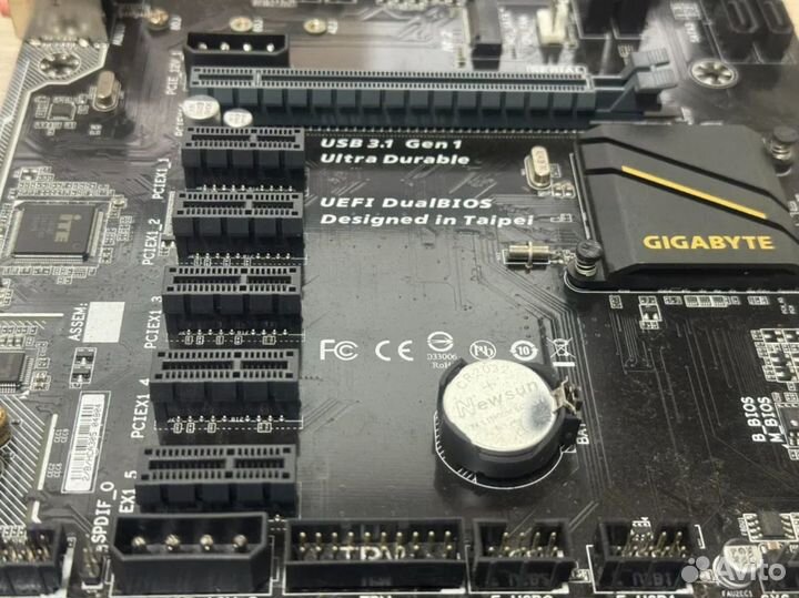 Материнская плата Gigabyte GA-H110-D3A s1151