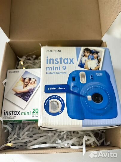 Fujifilm instax mini 9 подарочный набор, катриджи