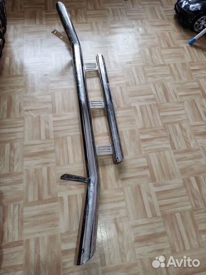 Защита переднего бампера toyota land cruiser 200