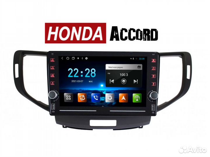 Topway ts18 Honda Accord 8 LTE CarPlay 2/32gb