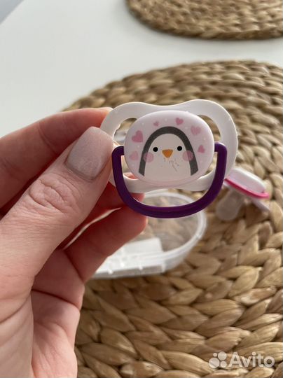 Соска пустышка avent 0 6