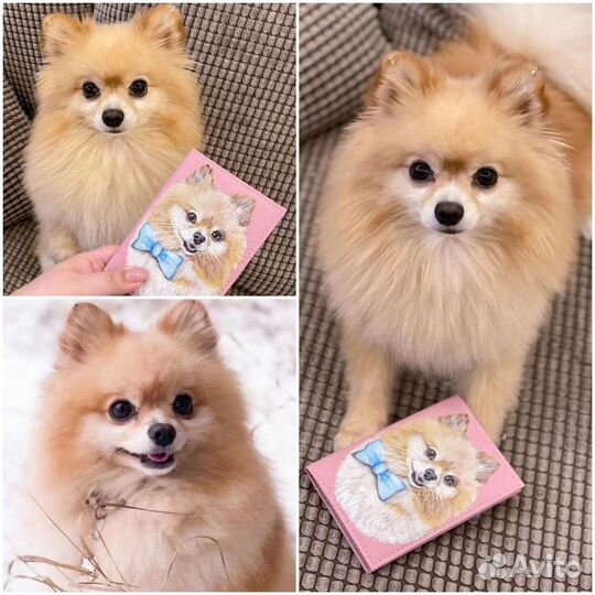 Ручная роспись кожаных обложек