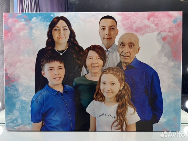 Фото на холсте,картина