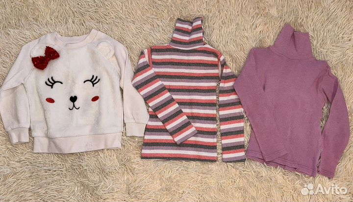 Вещи пакетом на девочку 86-98