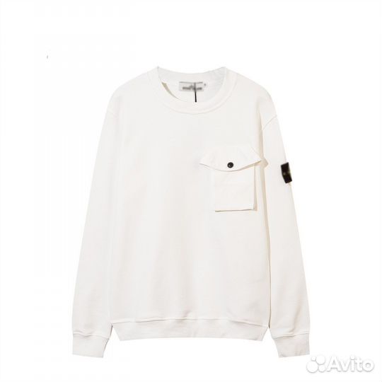 Свитшот Stone Island shadow Белый