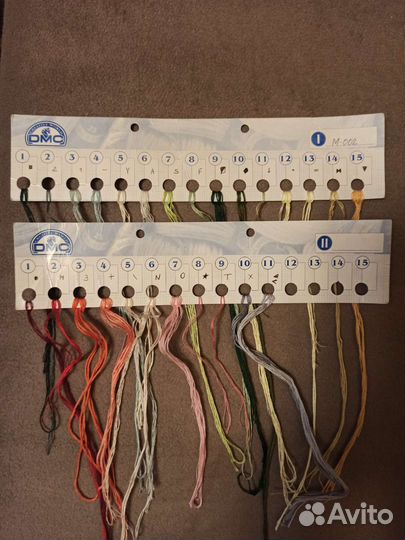 Остатки набора для вышивания крестом RTO