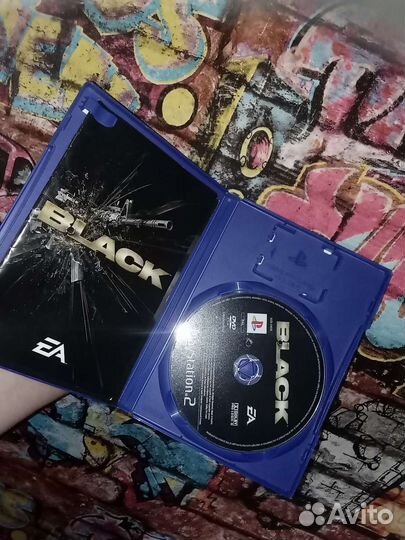 Игра для PlayStation 2 PAL лиценнзия, игра Black