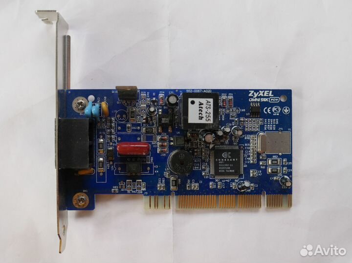 Модем Zyxel omni 56K PCI Plus
