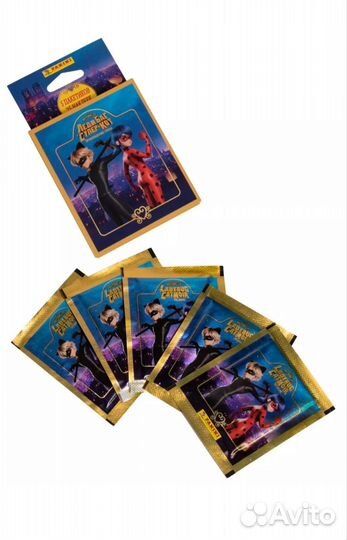 Наклейки panini леди баг Пробуждение силы