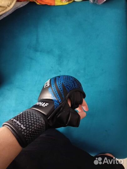 Перчатки для мма крабы green hill