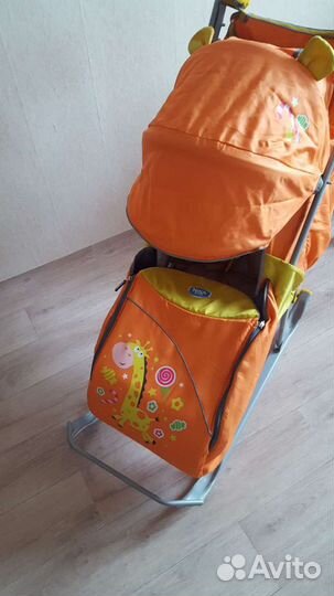 Санки коляска ника