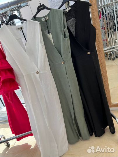 Льняное платье Италия