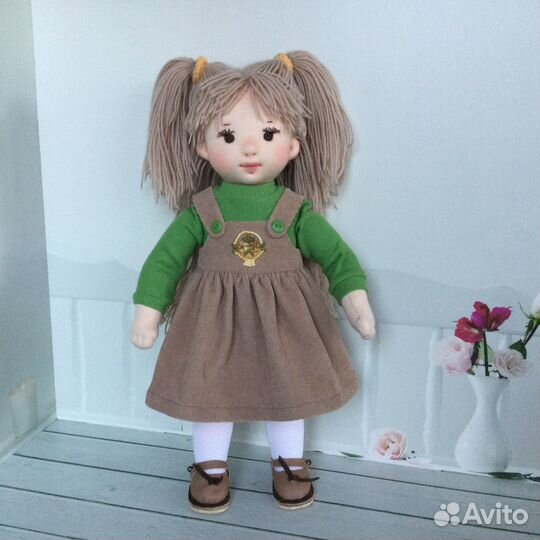 Новая игровая вальдорфская кукла. Два наряда