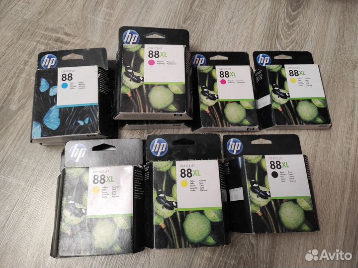 Картриджи струйные HP88 оригинальные