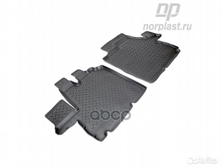 Коврики салона полиуретан nplpo2151 norplast