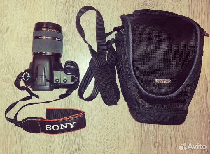 Зеркальный фотоаппарат sony