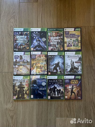 Xbox 360 kinnect + игры