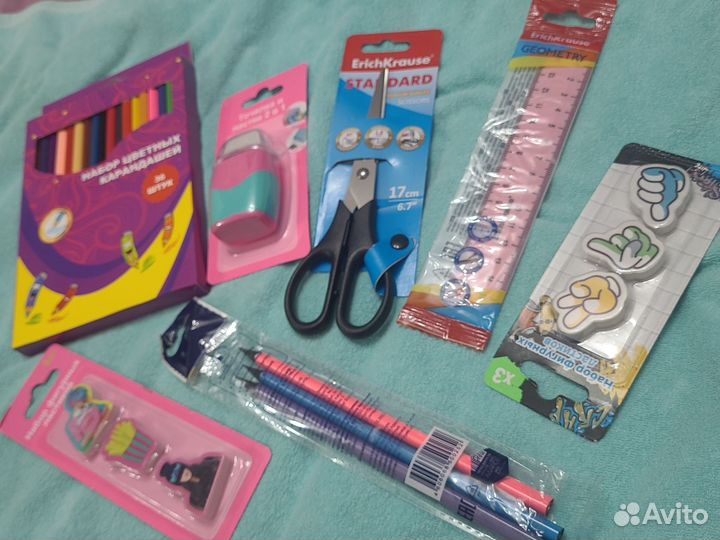Канцелярский набор для девочки