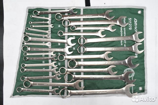 Набор ключей комбинированных 27 шт. Дело Техники