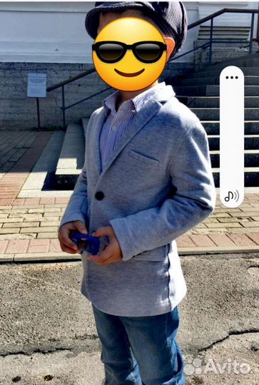 Пиджак h&m 122-128