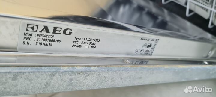 Посудомоечная машинка AEG Германия