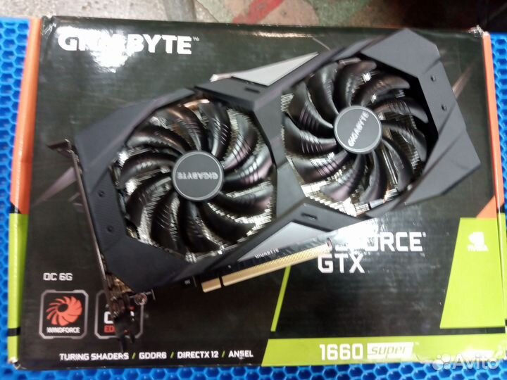 Видеокарта GTX 1660 Super