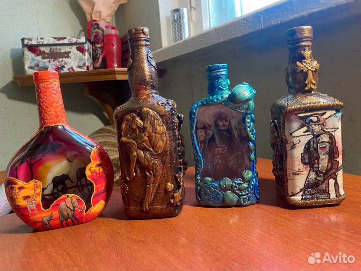 Бутылка-подарок