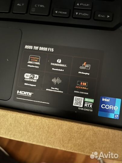 Asus TUF dash f15