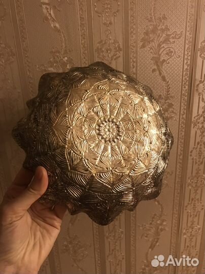 Тарелка с серебром - ручная работа (Чикаго, США)