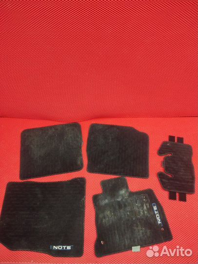 Коврики комплект Nissan Note HE12 HR12-EM57 2016
