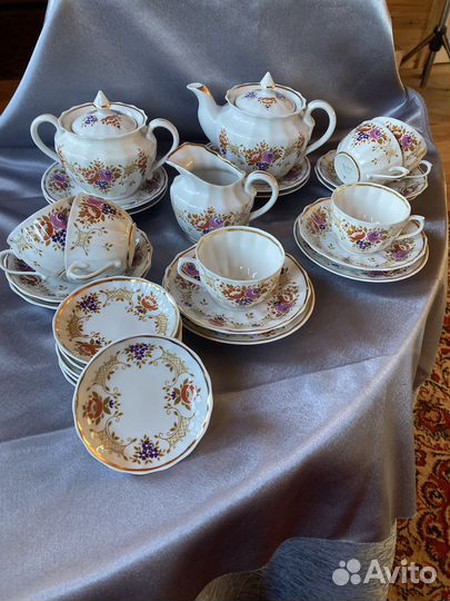 Чайный сервиз Вербилки СССР