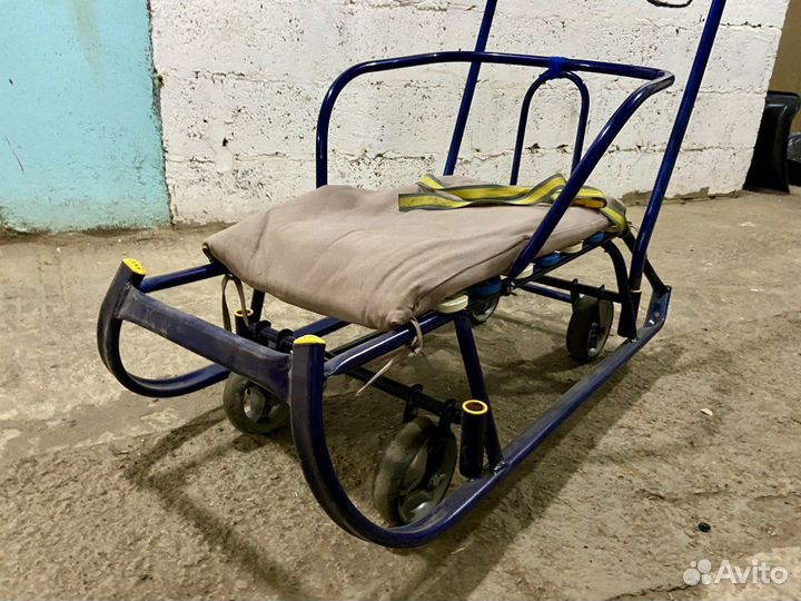 Санки на колесах