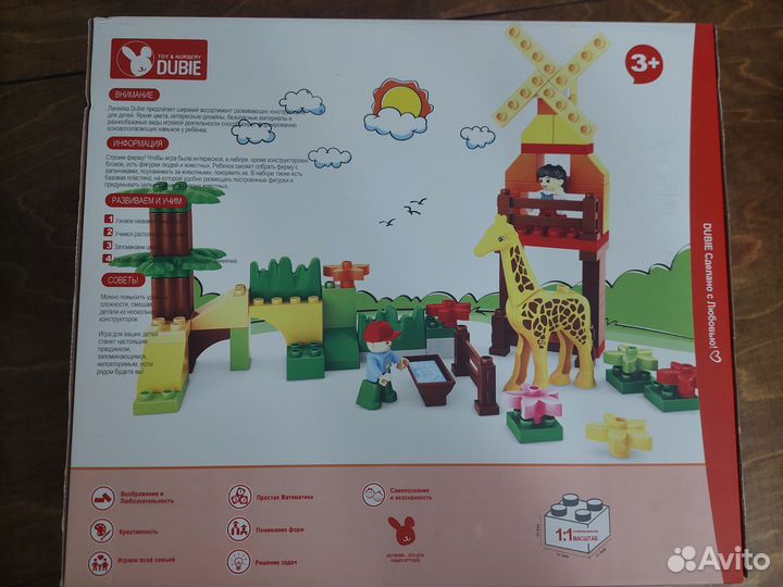 Конструктор lego duplo аналог в ассортименте Новый