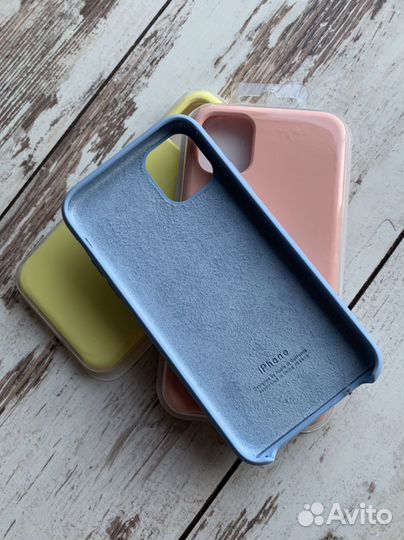 Silicone case iPhone 11 оригинал