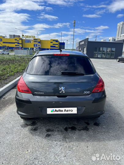 Peugeot 308 1.6 AT, 2008, 140 000 км