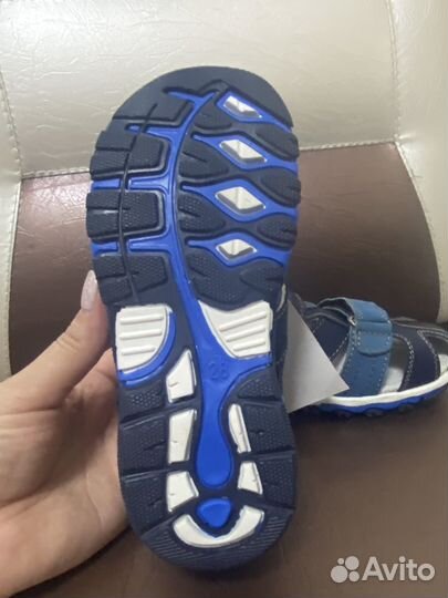 Сандали для садика 28 р-р кожа